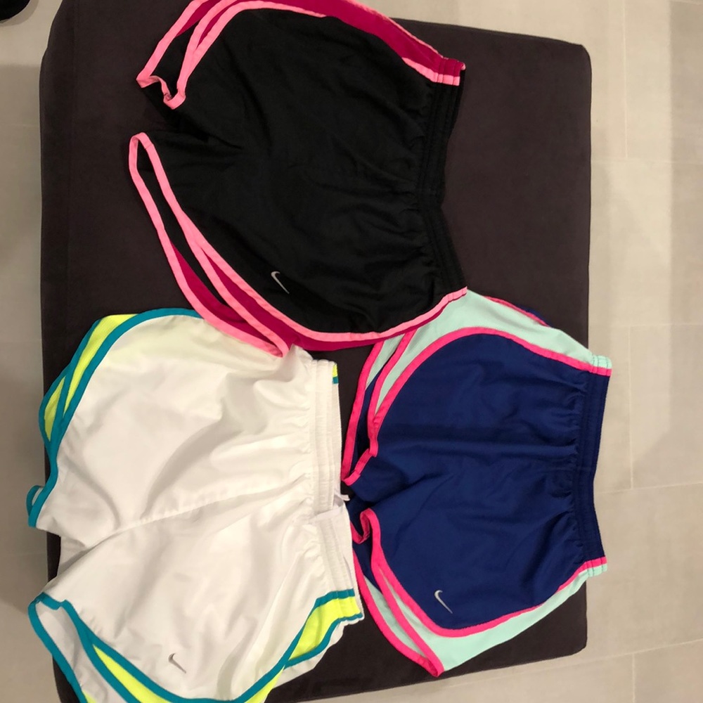 3 pairs Nike athletic shorts